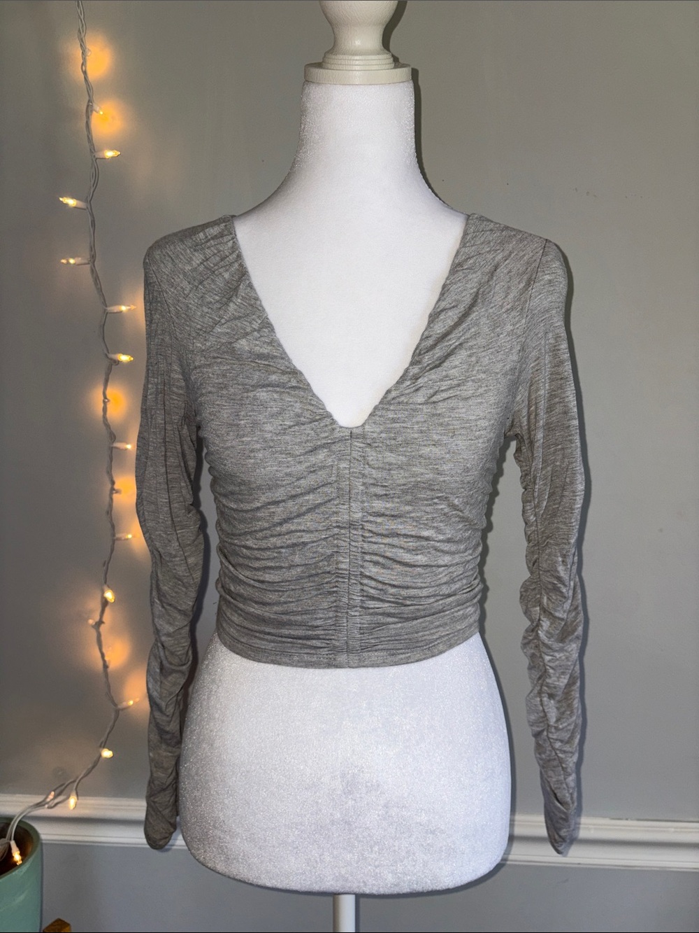 3/$10 Grey Top